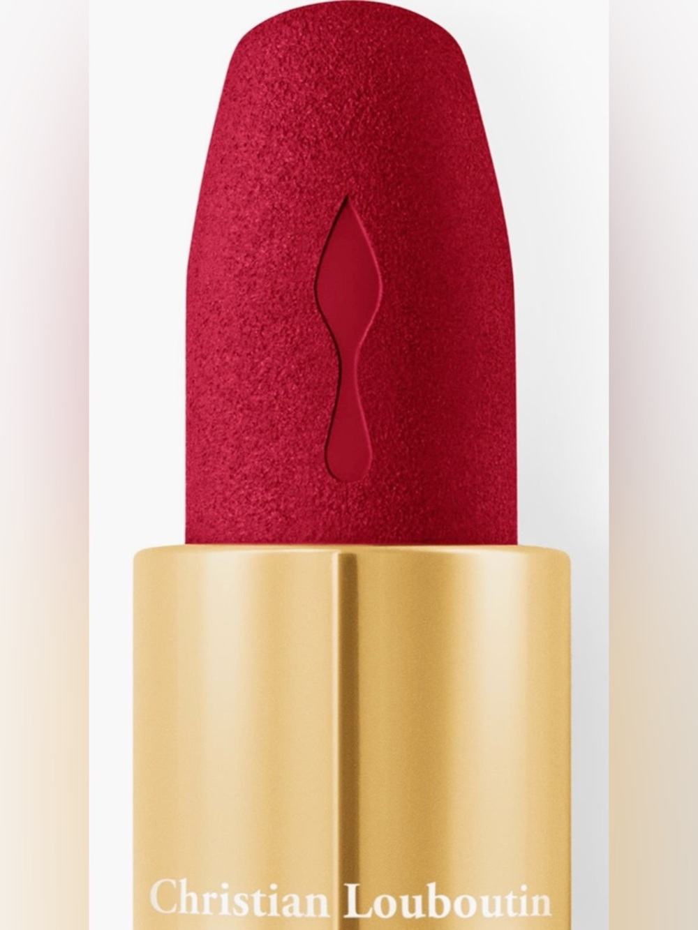 CHRISTIAN LOUBOUTIN 001M Rouge Louboutin Velvet Matte Lipstick in Box - Picture 3 of 9